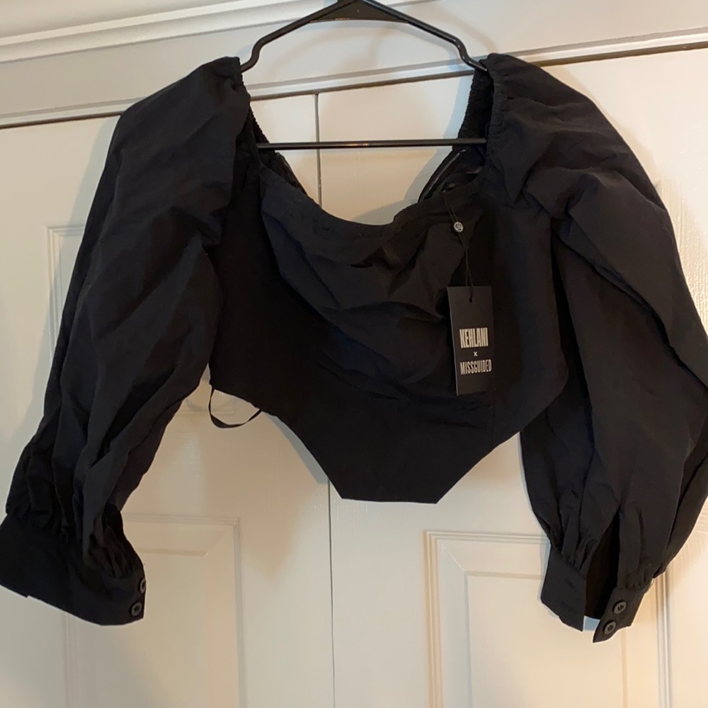 NEVER WORN Misguided corset top